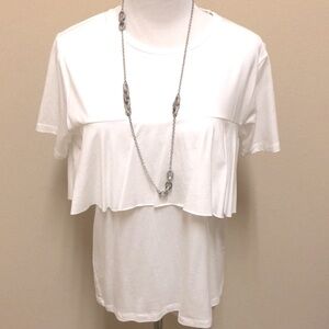 NWOT IRIS & INK layered tshirt